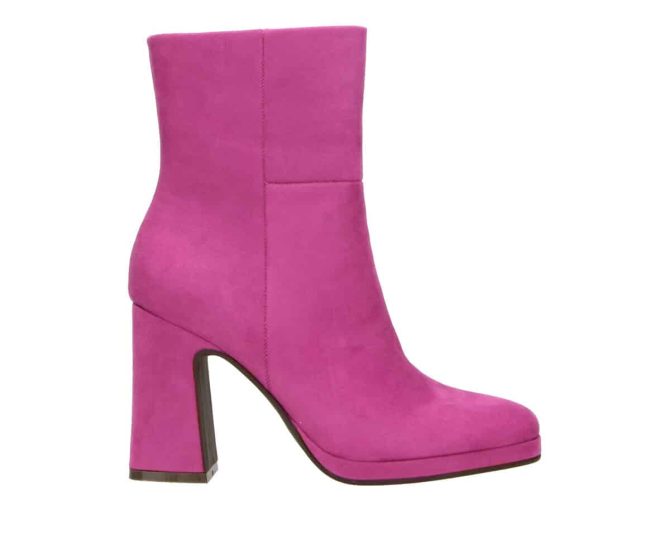 2AA0601405 6400 Fuchsia Textile MF Ankle Boot