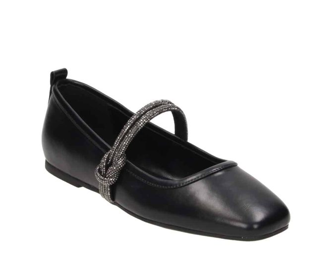 2DD0512005 Black PU Ballerina