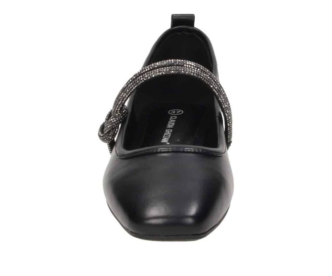 2DD0512005 Black PU Ballerina