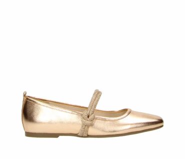 2DD0512005 Champagne PU Ballerina