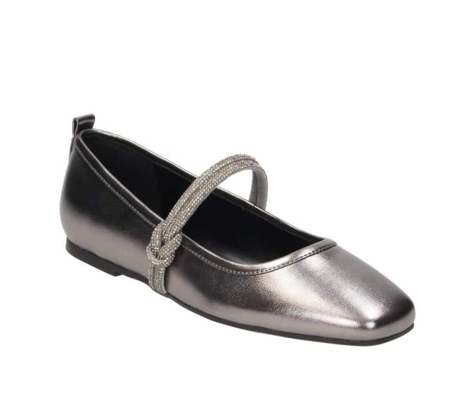 2DD0512005 Pewter PU Ballerinav