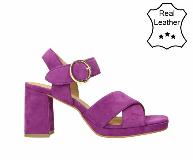 2NU0131101 6500 purple leather suede