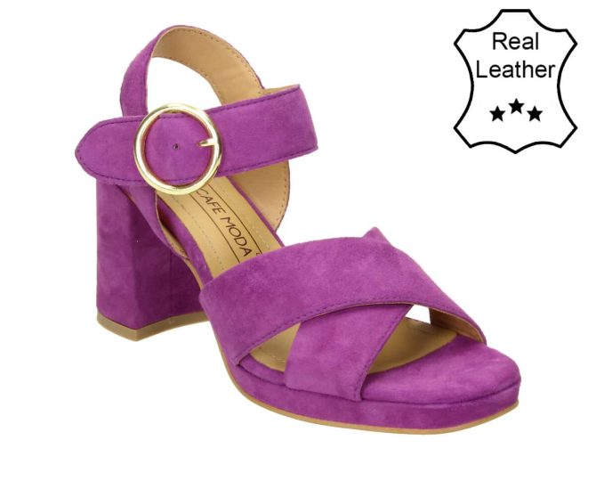 2NU0131101 6500 purple leather suede