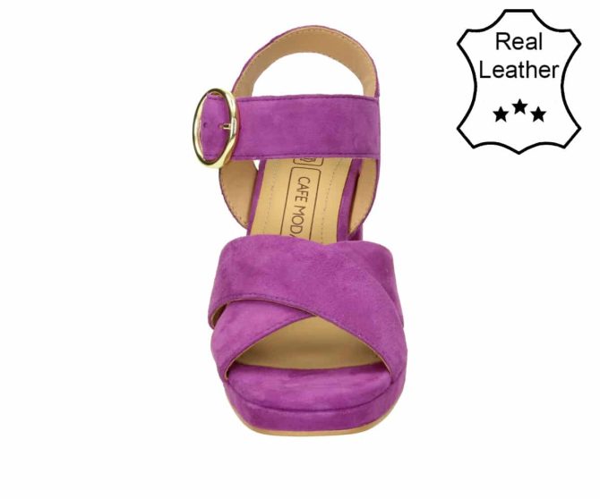 2NU0131101 6500 purple leather suede