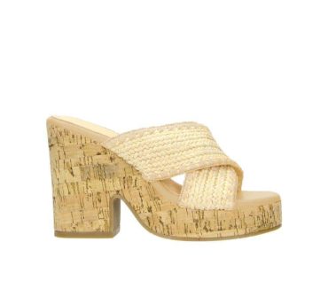 2WJ0082101 3434 Beige-Beige Pu Sandals