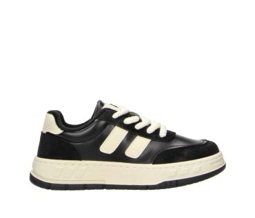 2BB3260101 2100 Black Pu Combi Sneaker