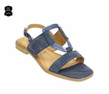 2NU0160802 4500 Jeans Suede Goat Leather Sandal