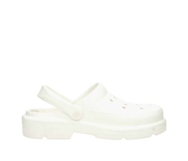 3FP0102101 1100 White Pu Men’s Slippers