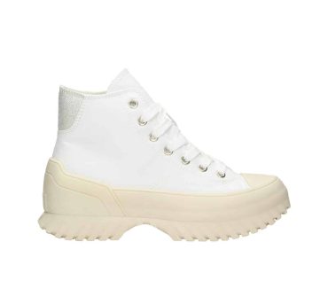 2AA2580201 1100 White Textile Sneaker