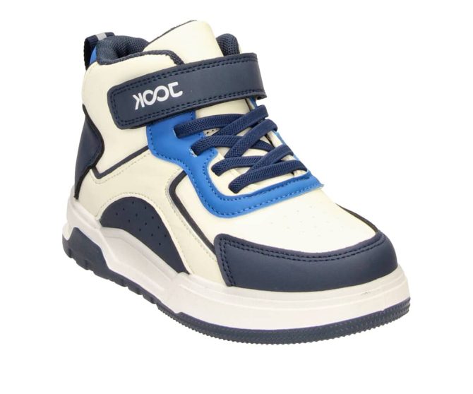 1JS0690101 4113 Navy-Off White PU Combi Sneaker