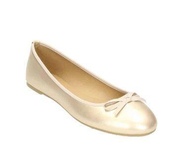 2BB0382001 8500 Gold PU Ballerina