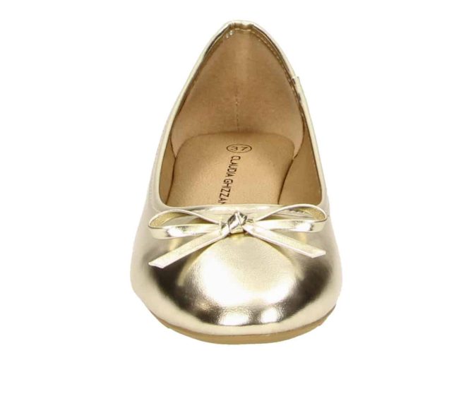 2BB1742010 8500 Gold PU Ballerina
