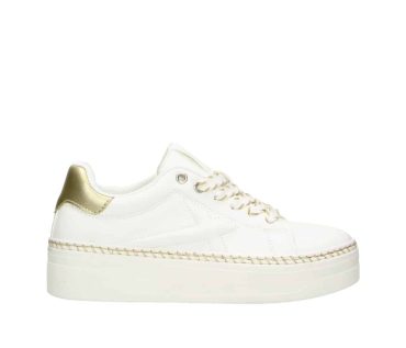 2JK1210101 1185 White-Gold PU Sneaker