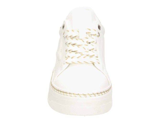 2JK1210101 1185 White-Gold PU Sneaker
