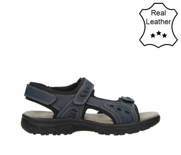 3MG0010801 4100 Navy Leather Men’s Sandal